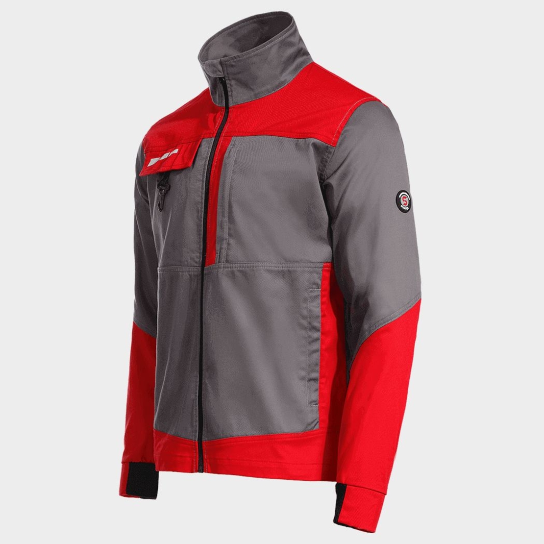 Работно яке EOS STRETCH RED/GREY