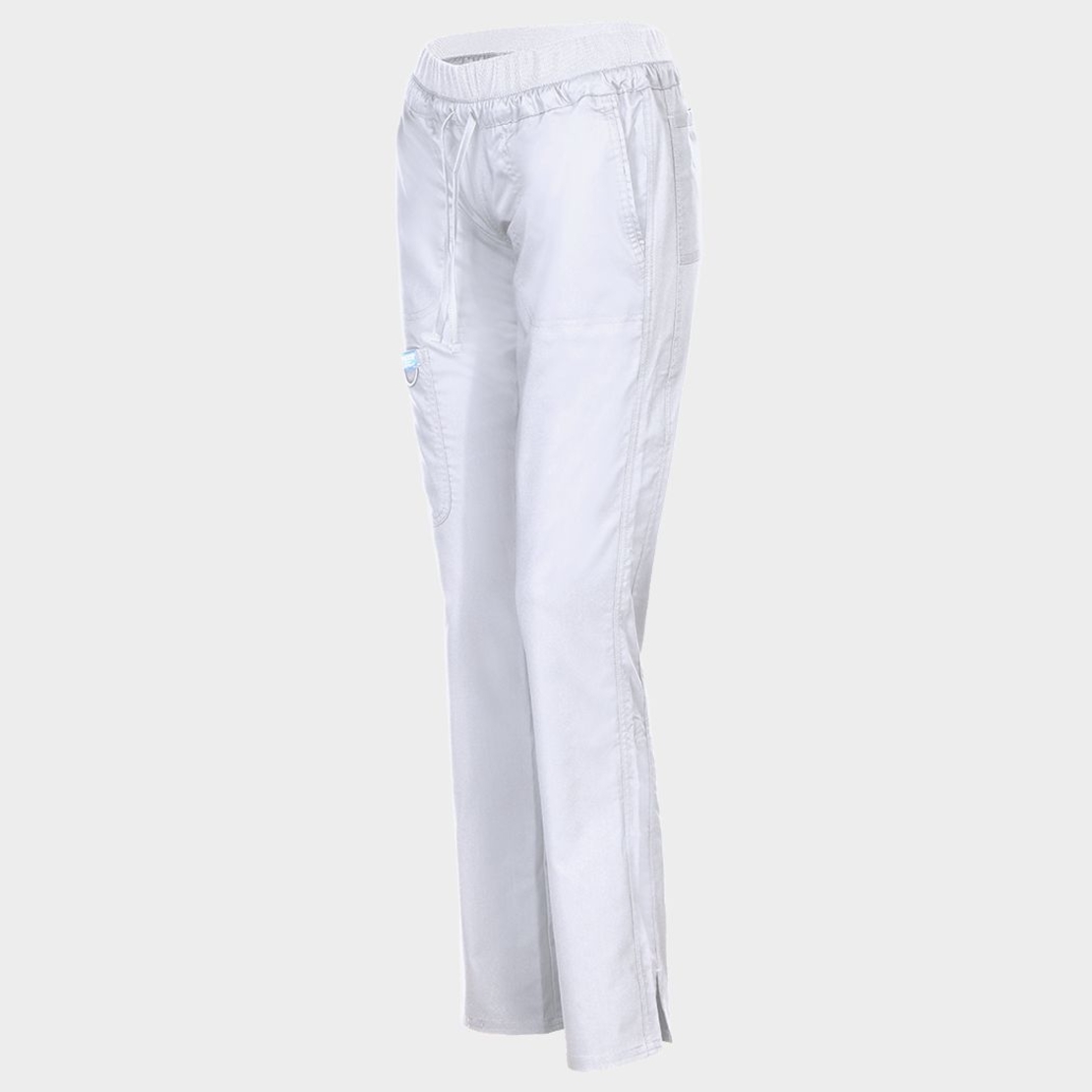 Дамски медицински панталон CHEROKEE MR TAPERED WHITE WWE105