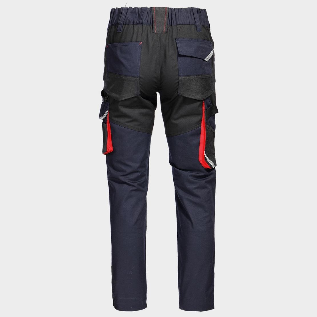 Работен панталон KASTOR STRETCH DARK BLUE/RED