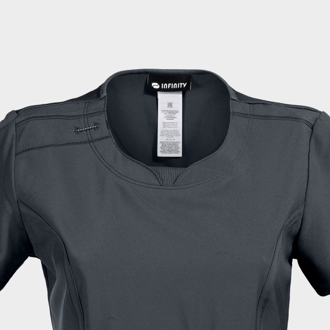 Дамска медицинска туника CHEROKEE ROUD GREY CKE2624A