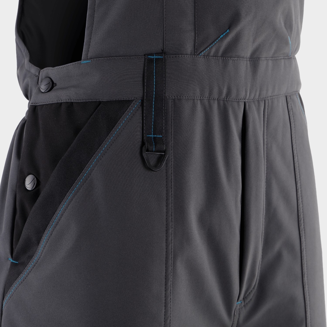 REVOLT SOFTSHELL WINTER GREY/BLACK Работен полугащеризон