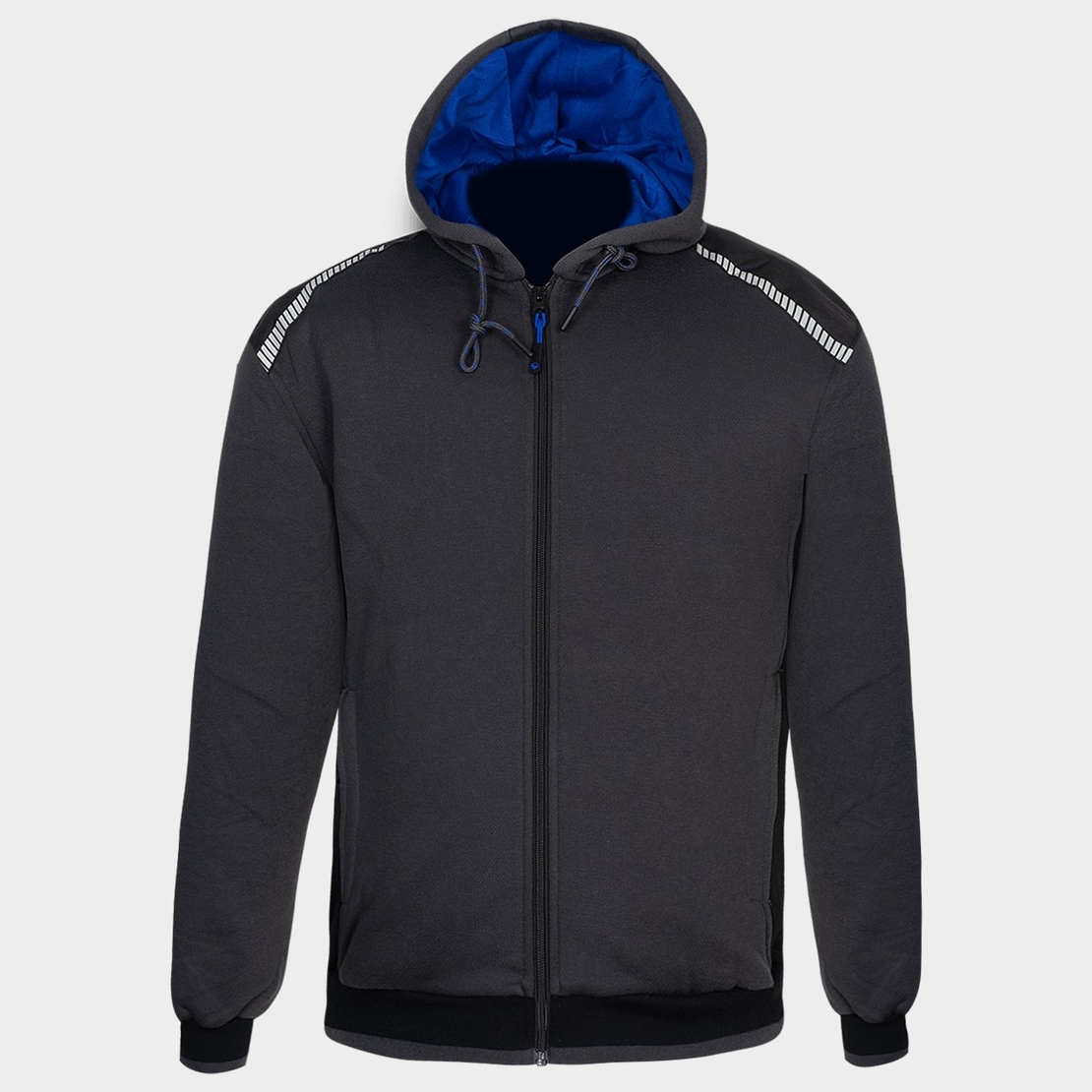 PRISMA GREY/ROYAL Суитшърт