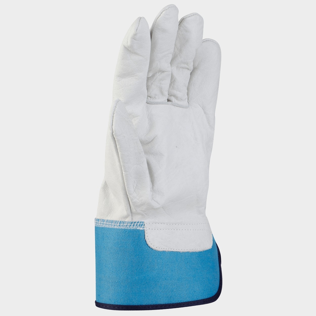 THOMSON PETROL BLUE Ръкавици от кожа и плат
