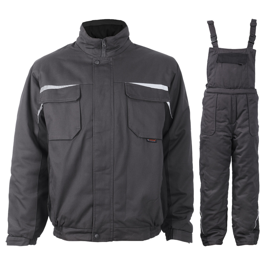 KASTOR WINTER GREY COTTON Работен комплект