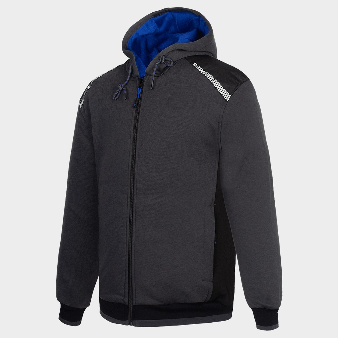 PRISMA GREY/ROYAL Суитшърт