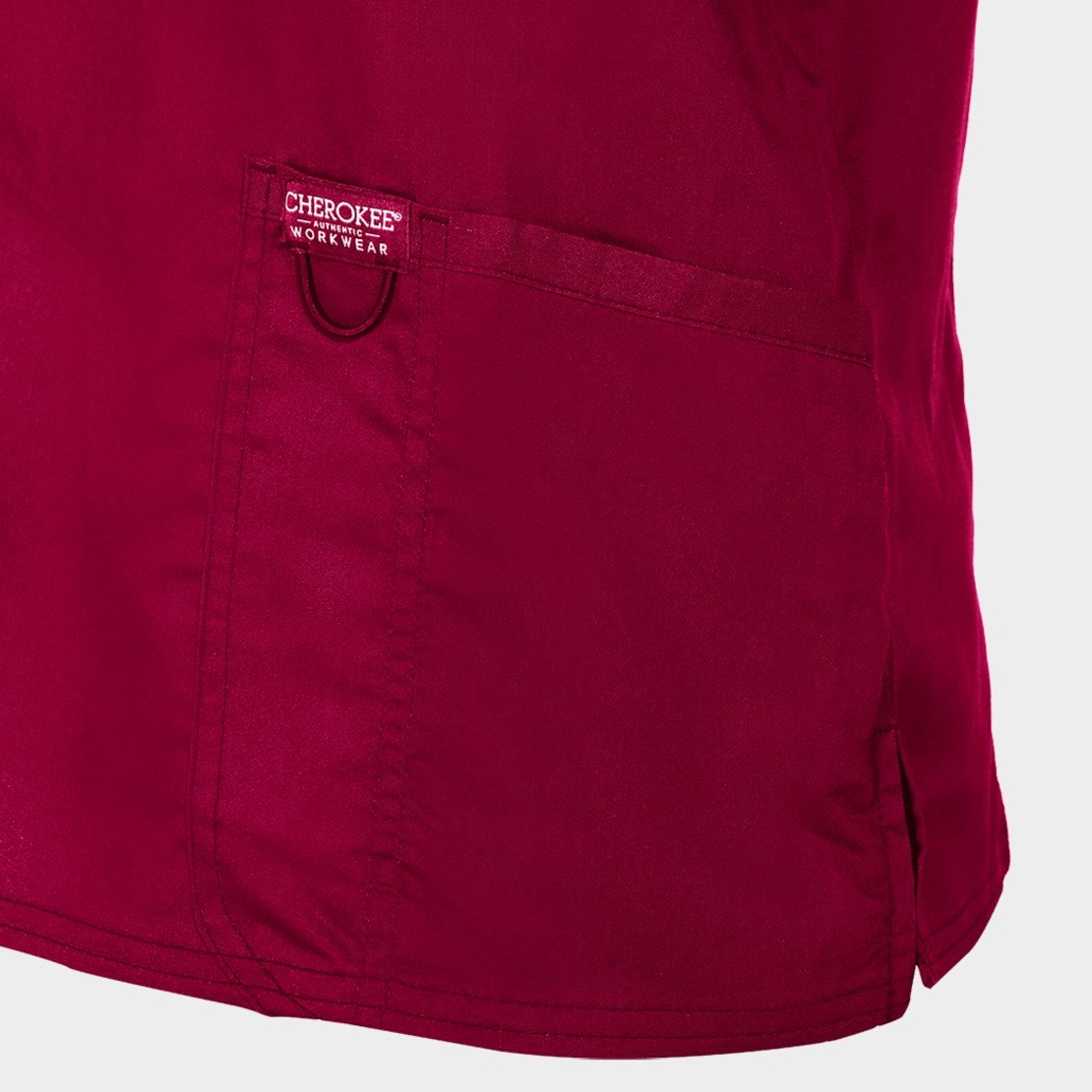 Дамска медицинска туника CHEROKEE V-NECK BURGUNDY WWE620
