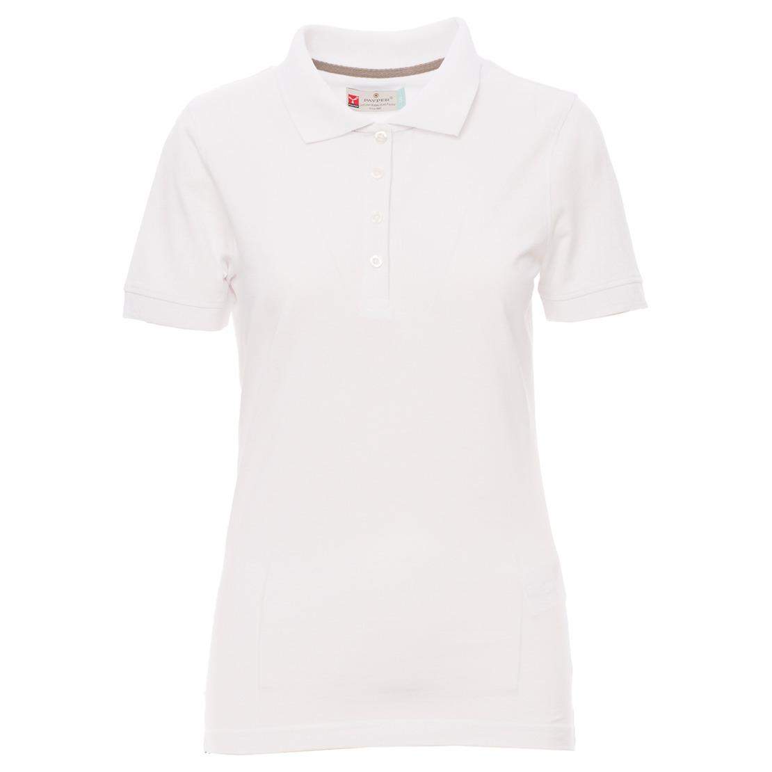 PAYPER VENICE WHITE Дамска тениска с яка