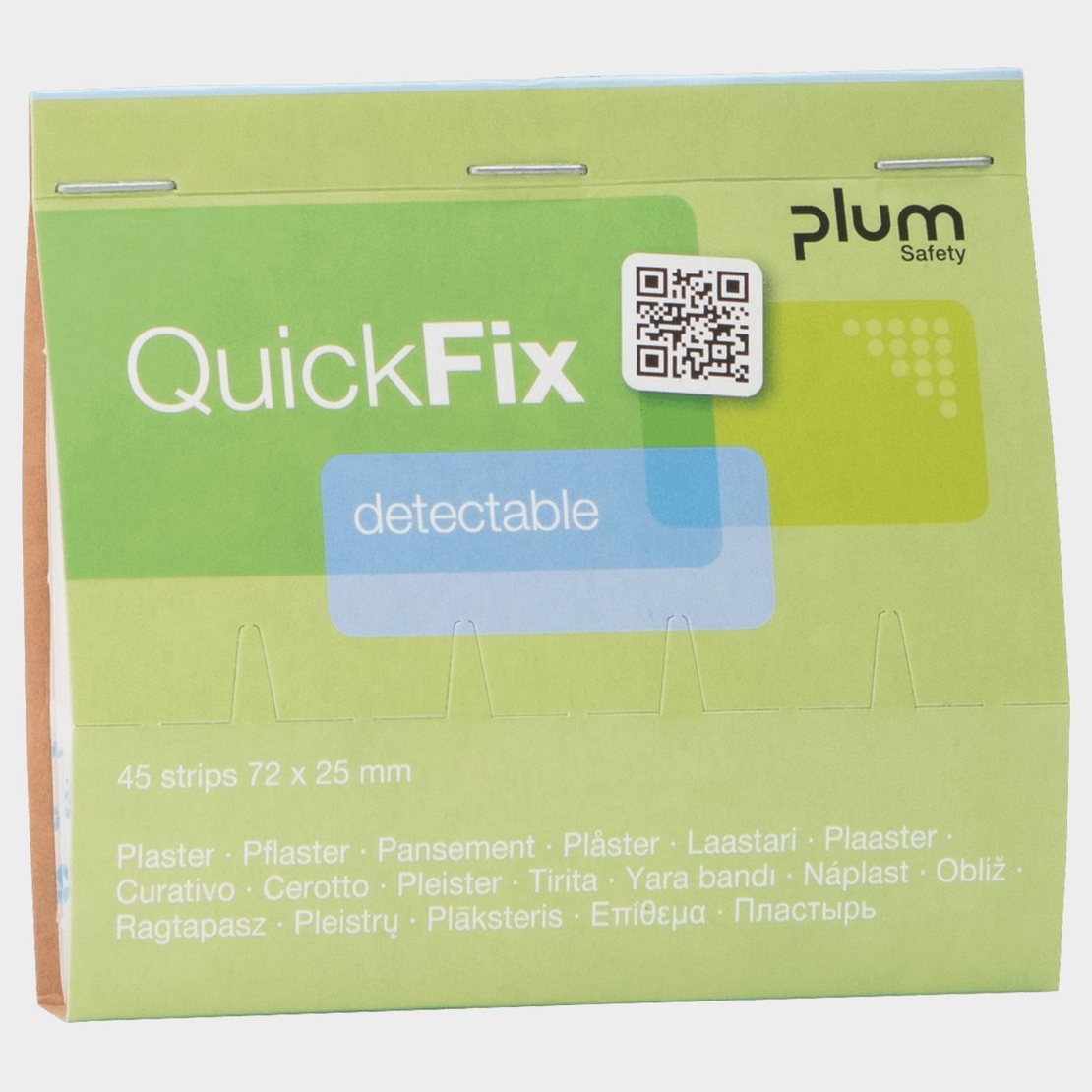 PLUM QUICKFIX REFILL Пластири с метална пластина за откриване