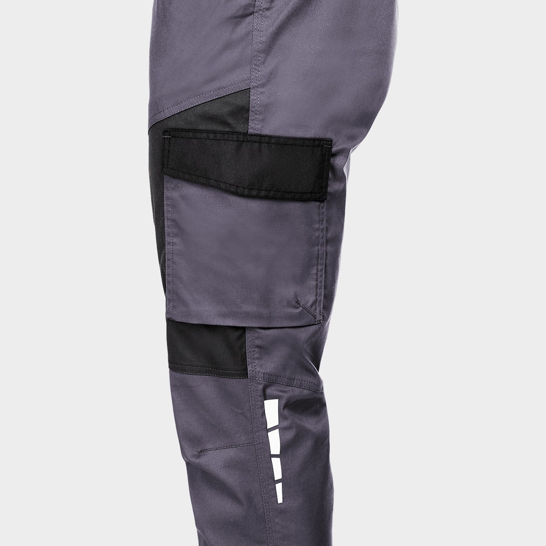 EOS STRETCH LIGHT GREY/DARK GREY Работен полугащеризон