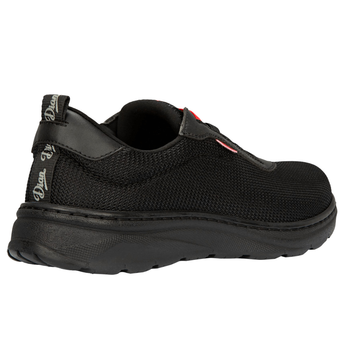 DIAN ALICANTE BLACK/RED O1 FO SRC 3535 Работни обувки