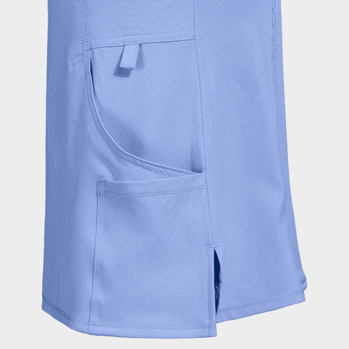 Дамска медицинска туника CHEROKEE WRAP LIGHT BLUE CKE2625A