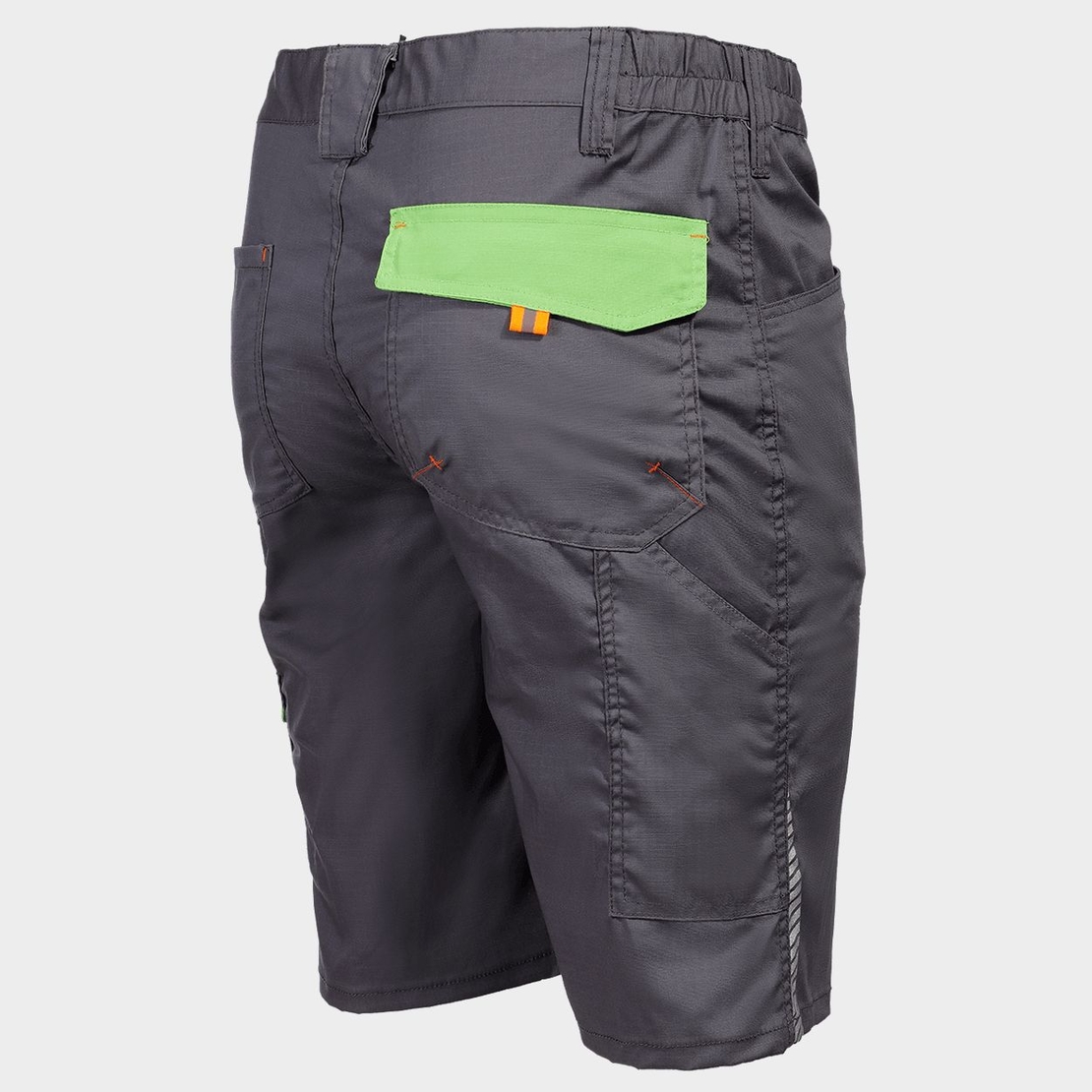 Работен къс панталон PRISMA LIGHT STRETCH LIGHT GREY