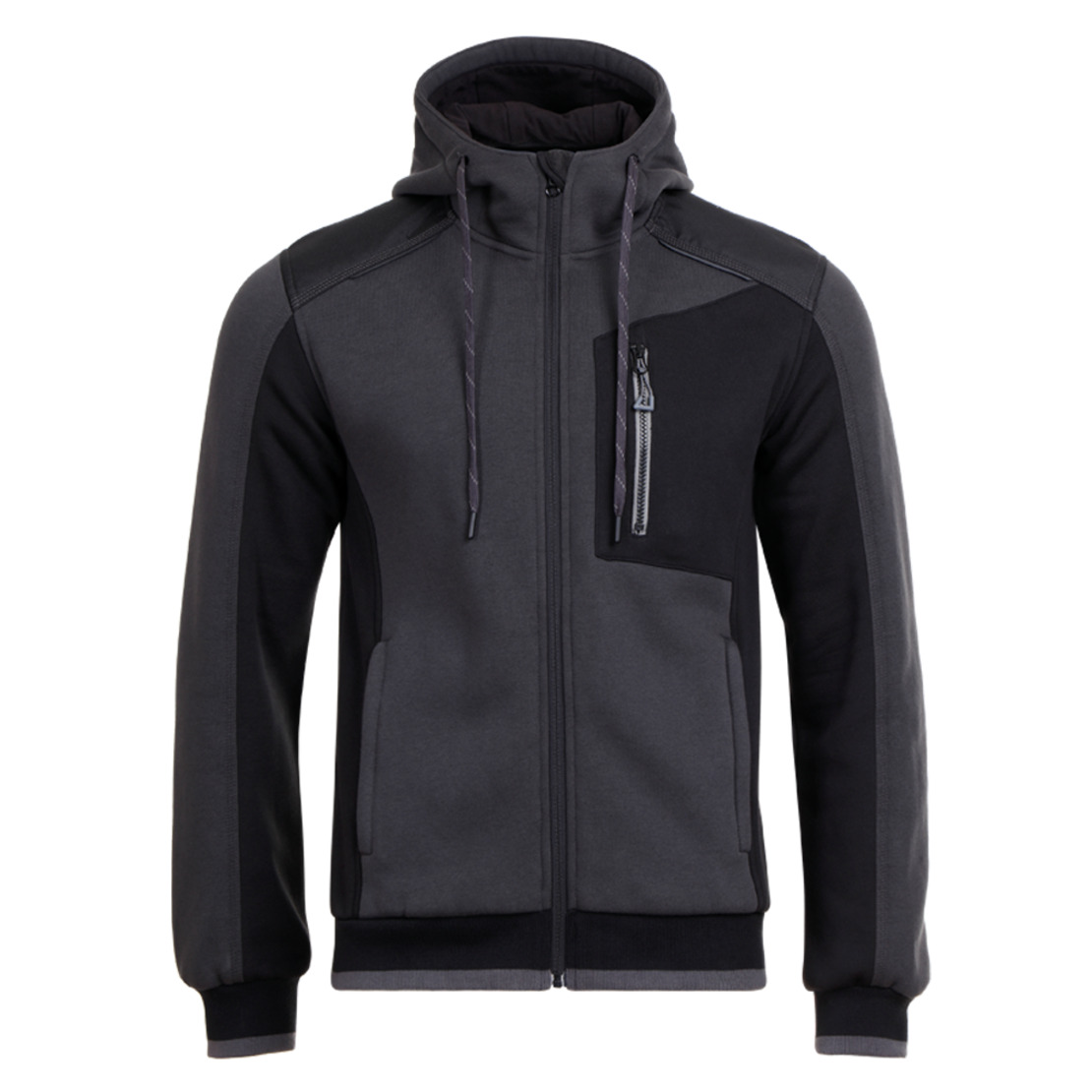 REVOLT GREY/BLACK Суитшърт