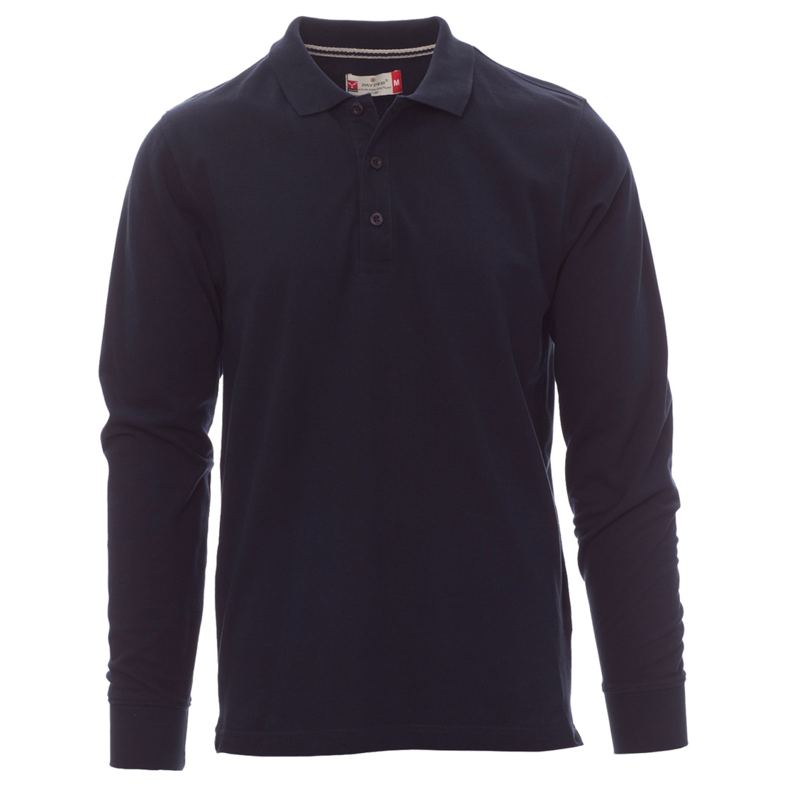 PAYPER FLORENCE NAVY Блуза с дълъг ръкав и яка