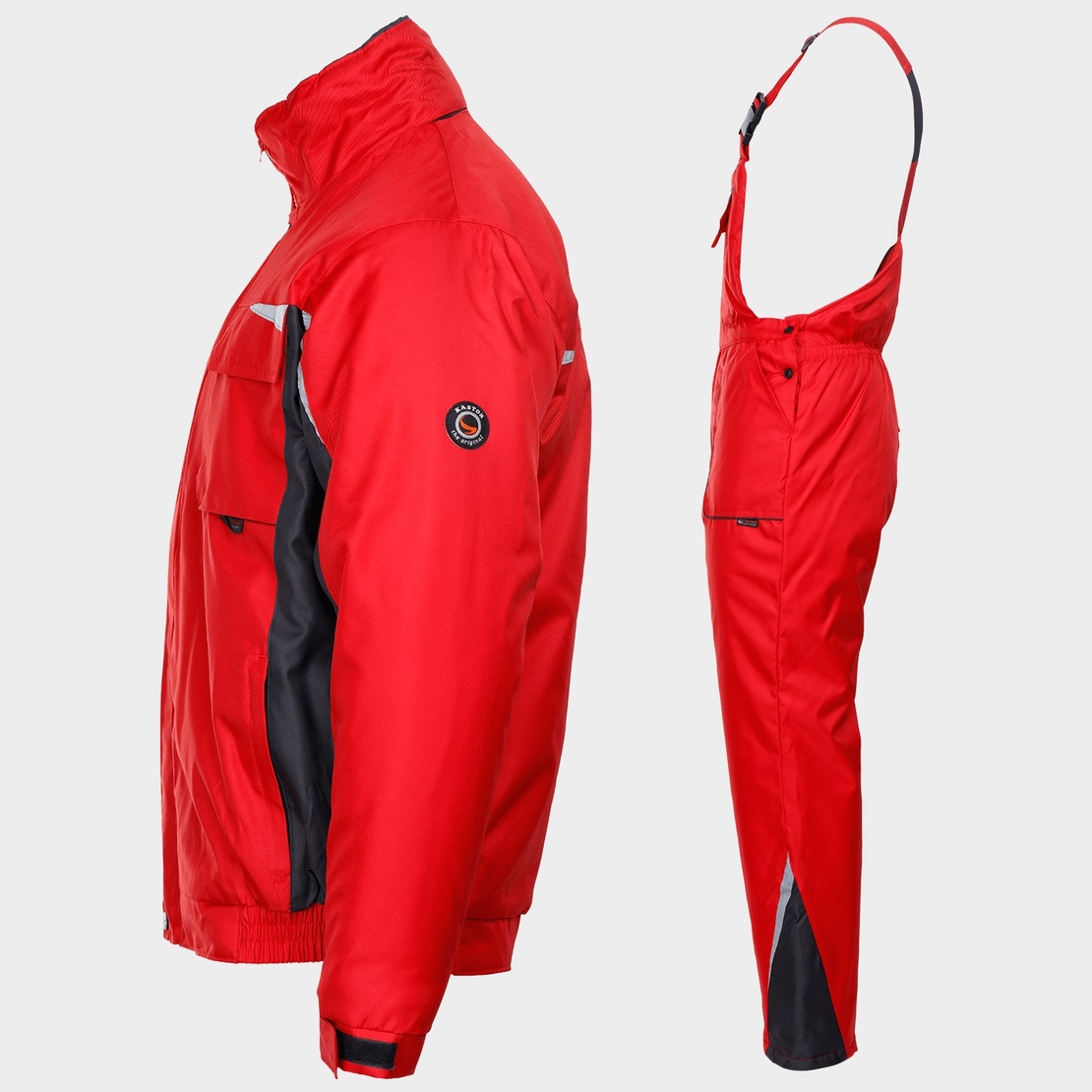 KASTOR WINTER RED Работен комплект