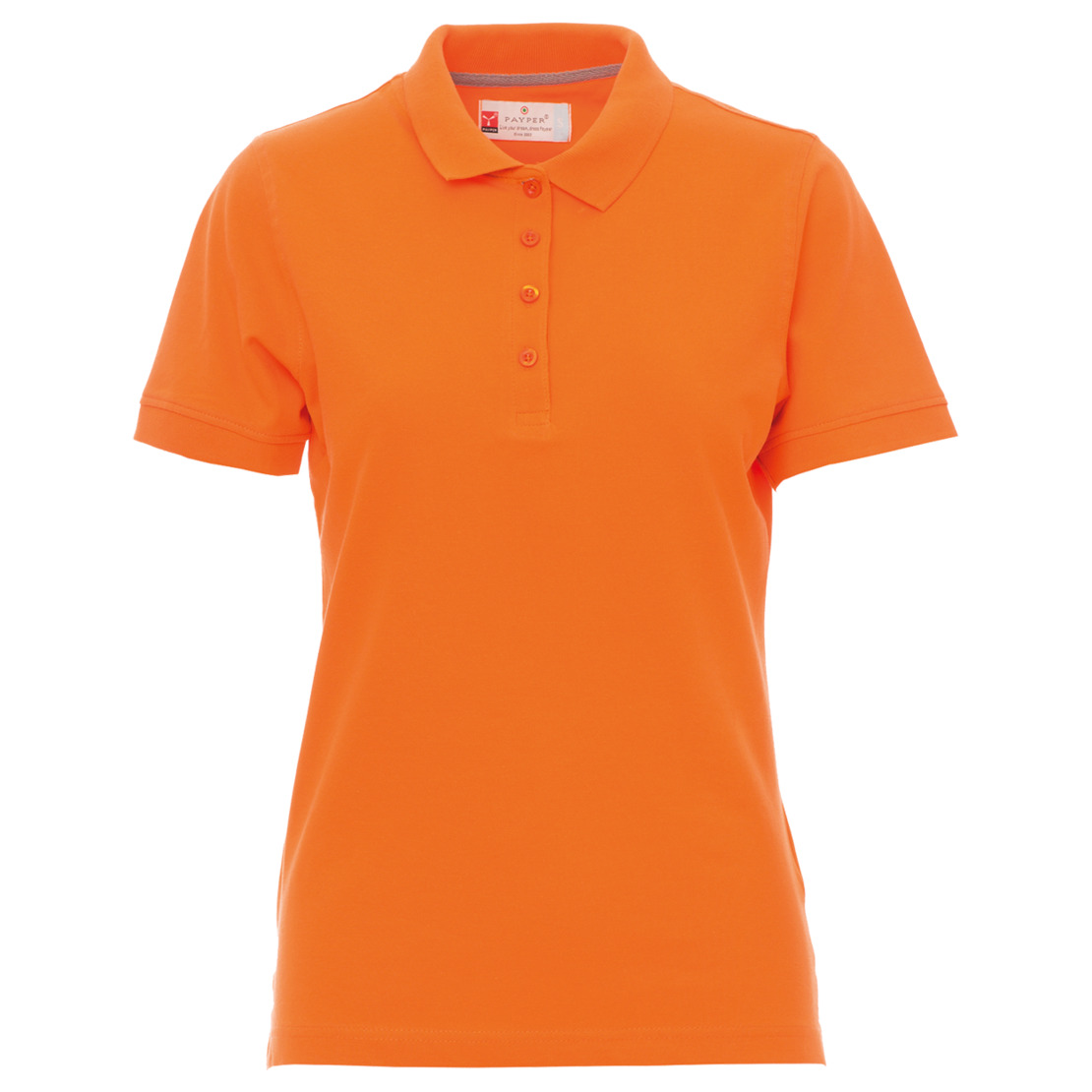 PAYPER VENICE ORANGE Дамска тениска с яка