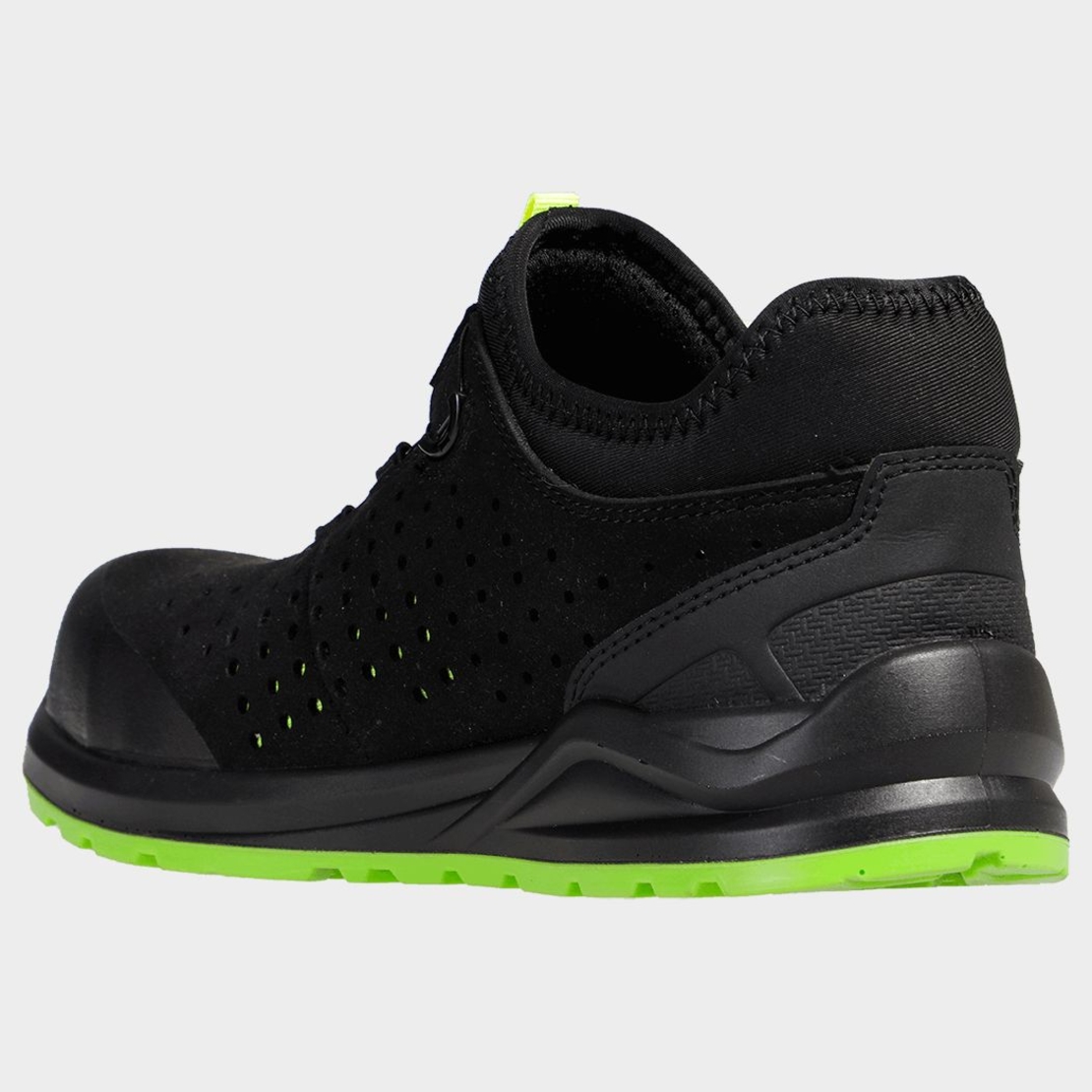 Работни обувки JETT S1PS ESD BLACK/GREEN