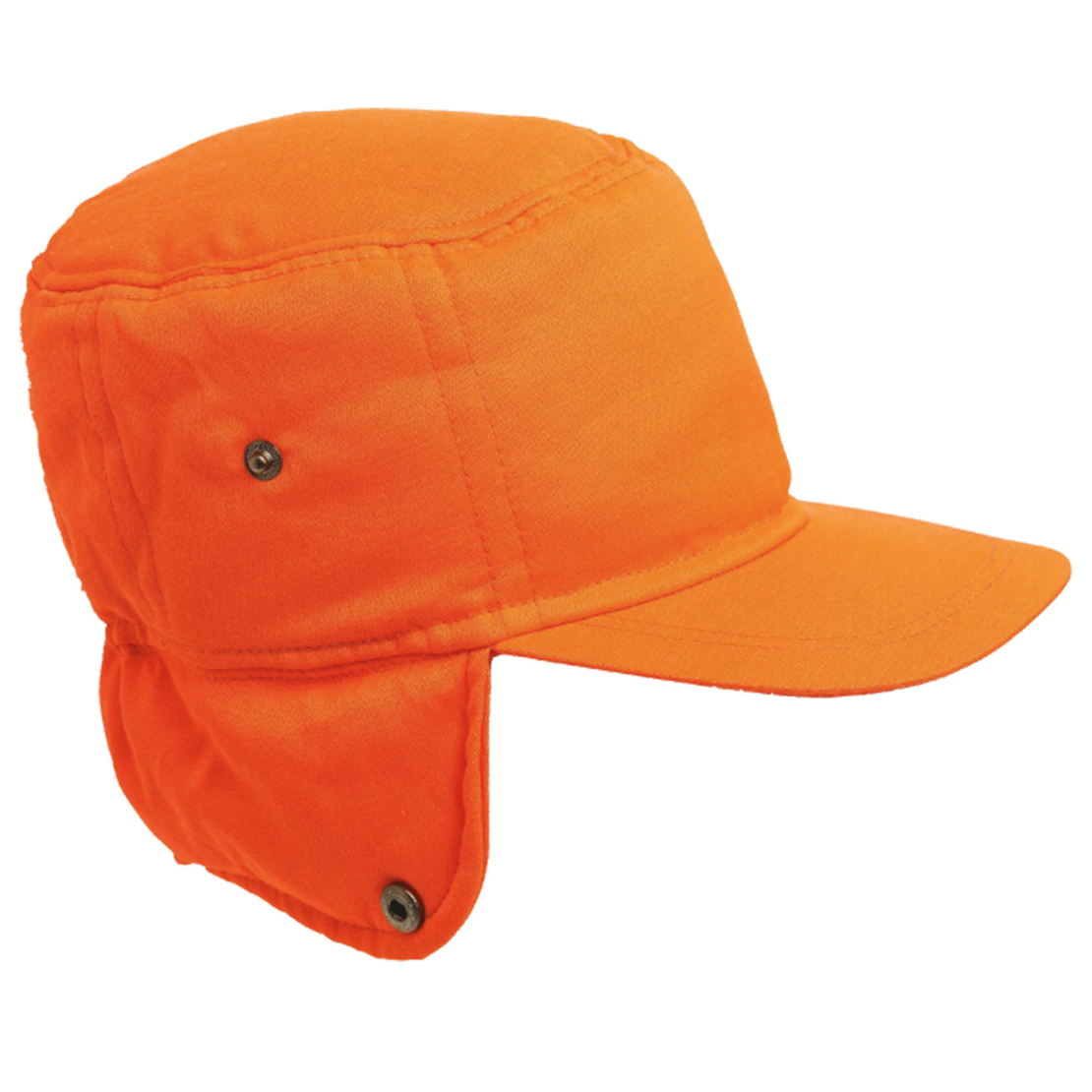 Сигнална шапка ушанка NORTH HV ORANGE