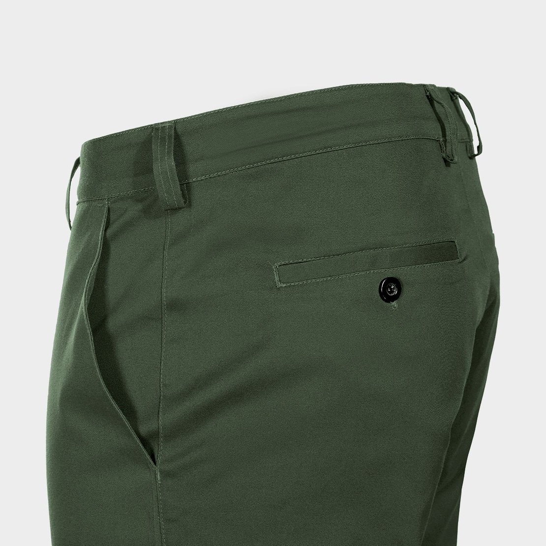 Спортно-елегантен панталон STENSO CHINO LIGHT DARK GREEN