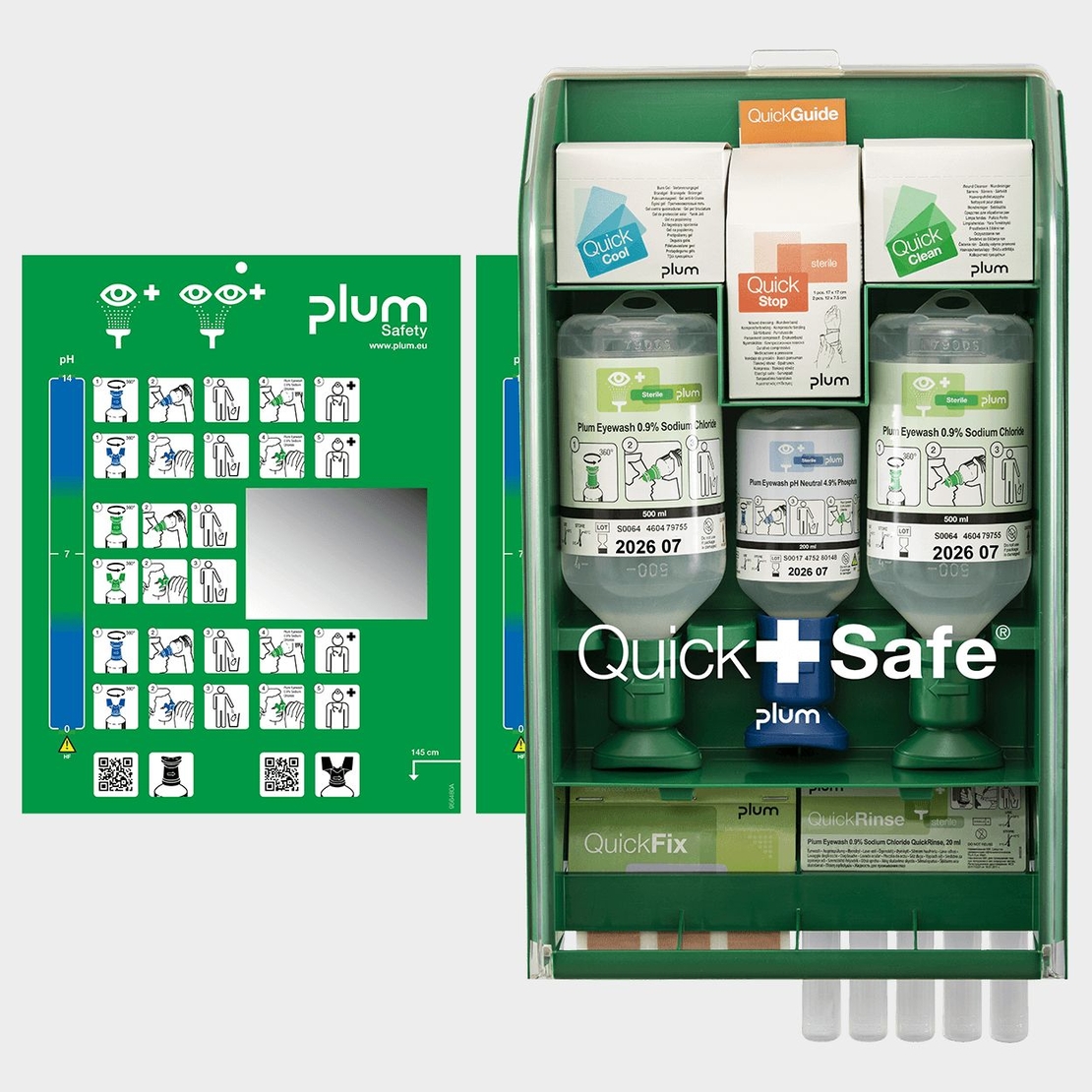 PLUM QUICKSAFE COMPLETE BOX Станция за първа помощ