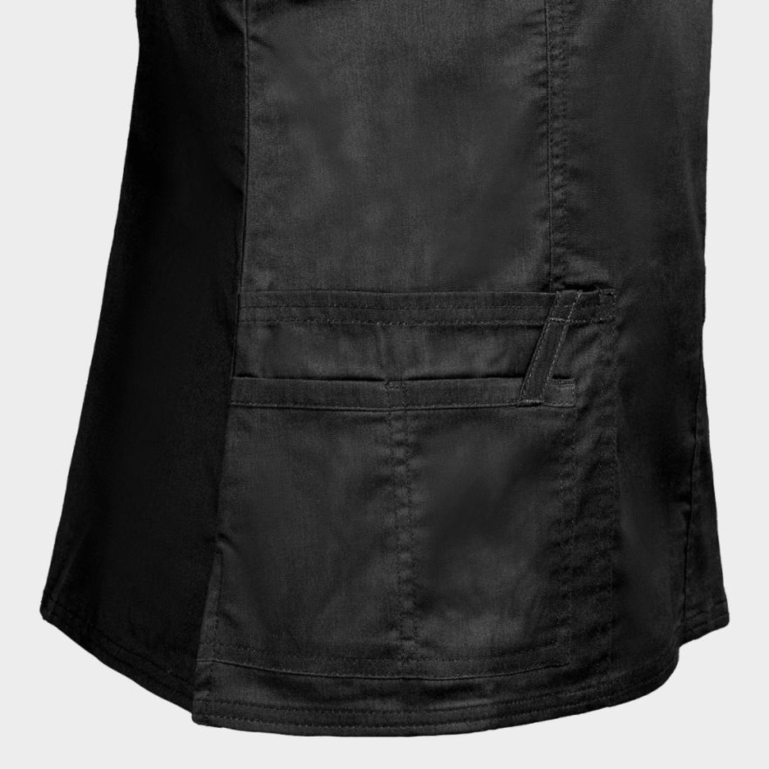 Дамска медицинска туника CHEROKEE WRAP BLACK WWE4728
