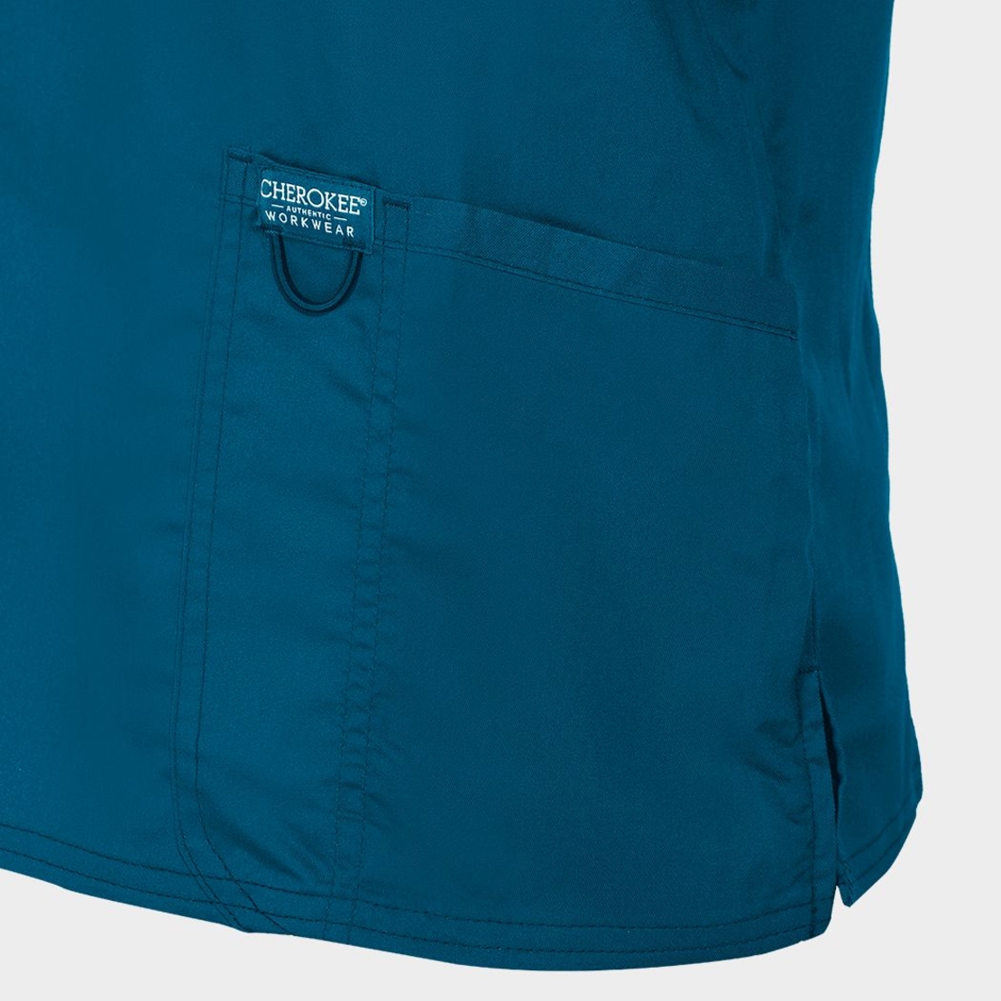 Дамска медицинска туника CHEROKEE V-NECK CARIBBEAN BLUE WWE620