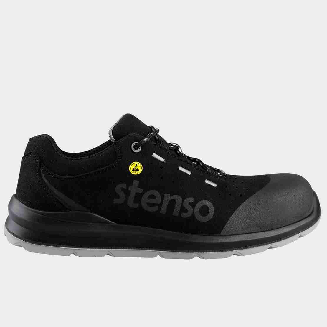 Работни обувки JETT BLACK LOW MF S1PL MF ESD