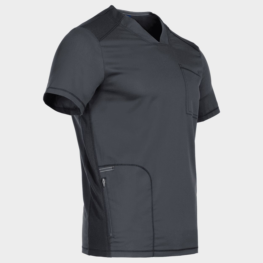 Мъжка медицинска туника CHEROKEE V-NECK GREY WWE603