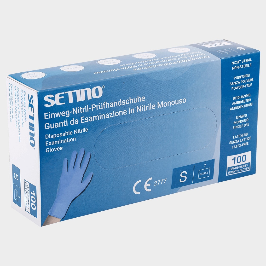 SETINO NITRILE VIOLET Еднократни ръкавици от нитрил