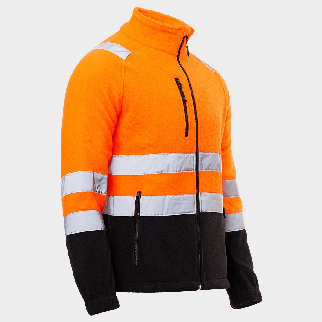 PRISMA HV ORANGE FLEECE Сигнален суитшърт