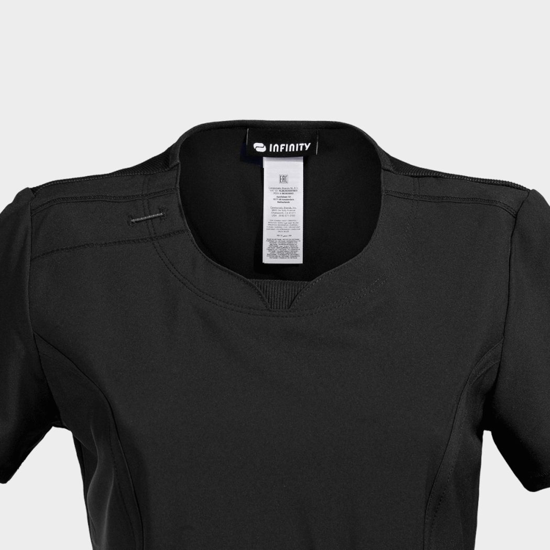 Дамска медицинска туника CHEROKEE ROUD BLACK CKE2624A