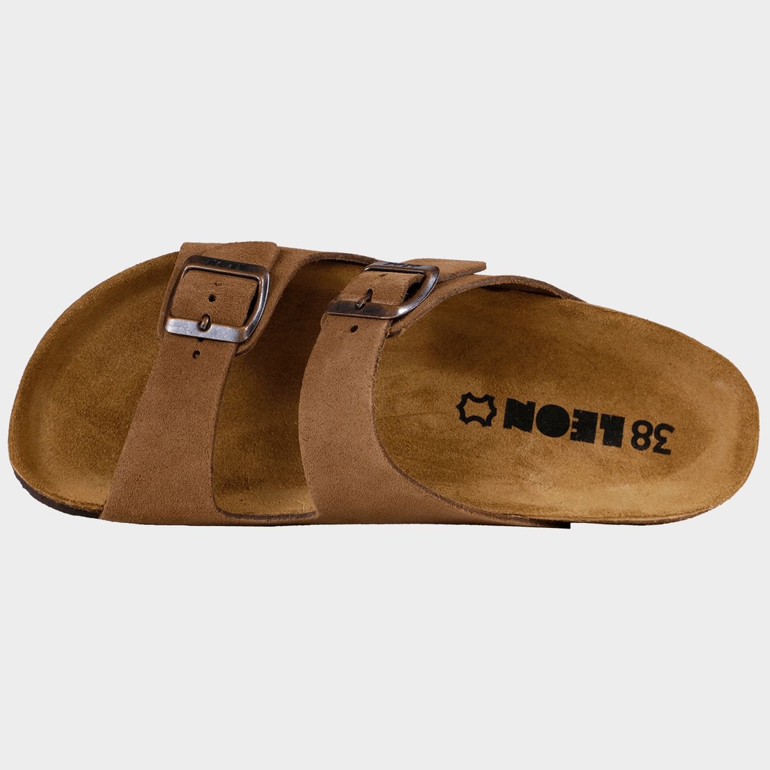 LEON LADY BROWN SUEDE Дамски чехли