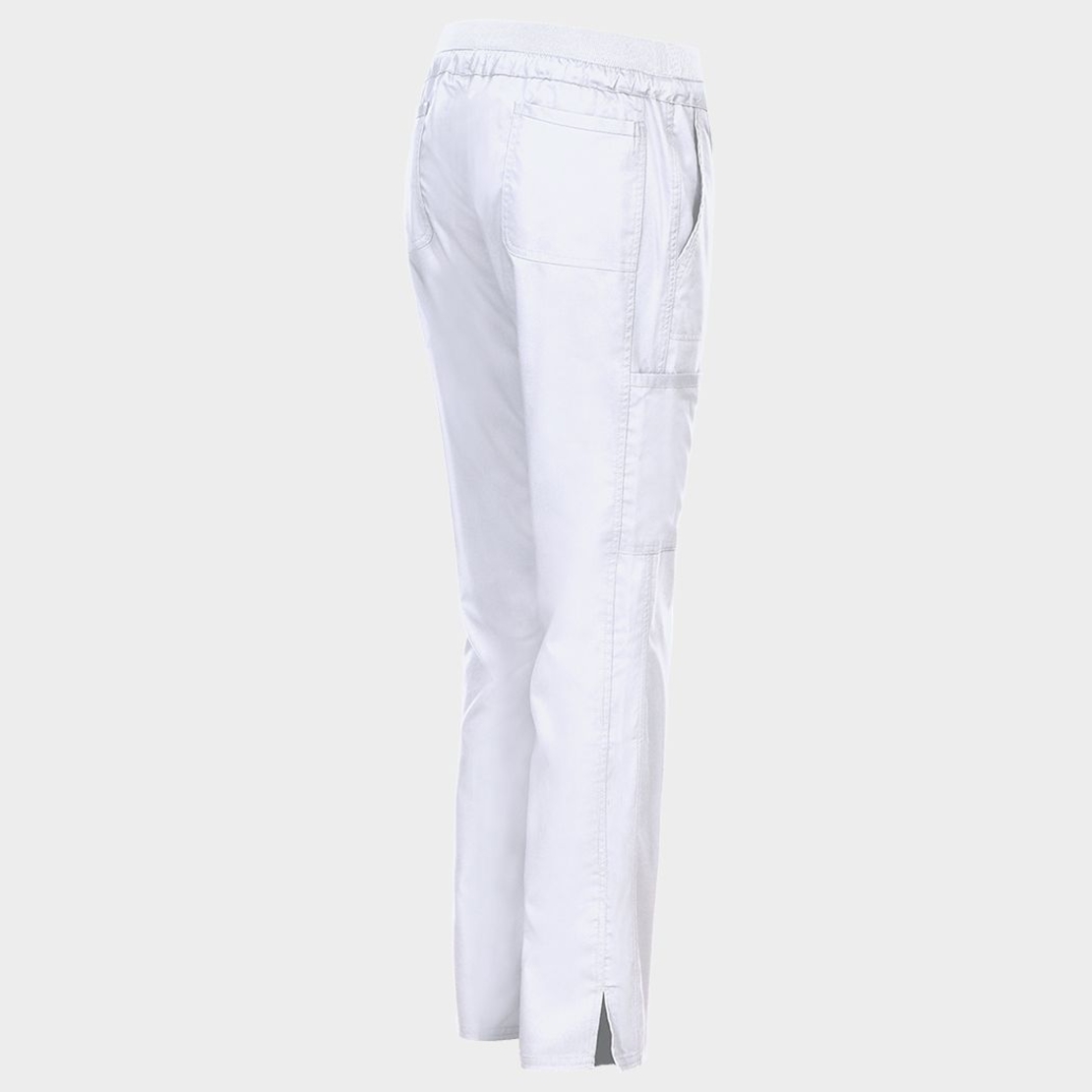 Дамски медицински панталон CHEROKEE MR TAPERED WHITE WWE105