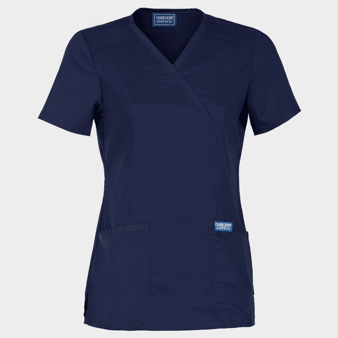 Дамска медицинска туника CHEROKEE WRAP NAVY WWE610