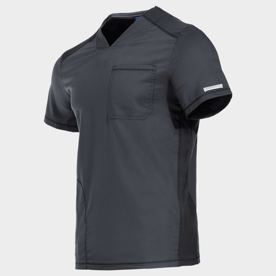 Мъжка медицинска туника CHEROKEE V-NECK GREY WWE603