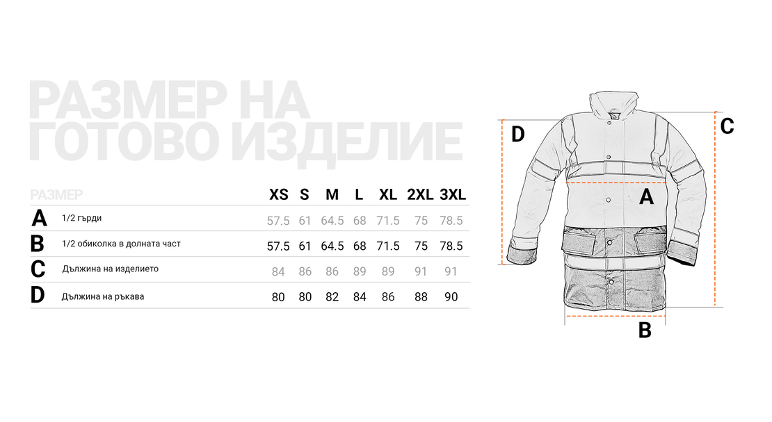POLLUX HV YELLOW Сигнално яке