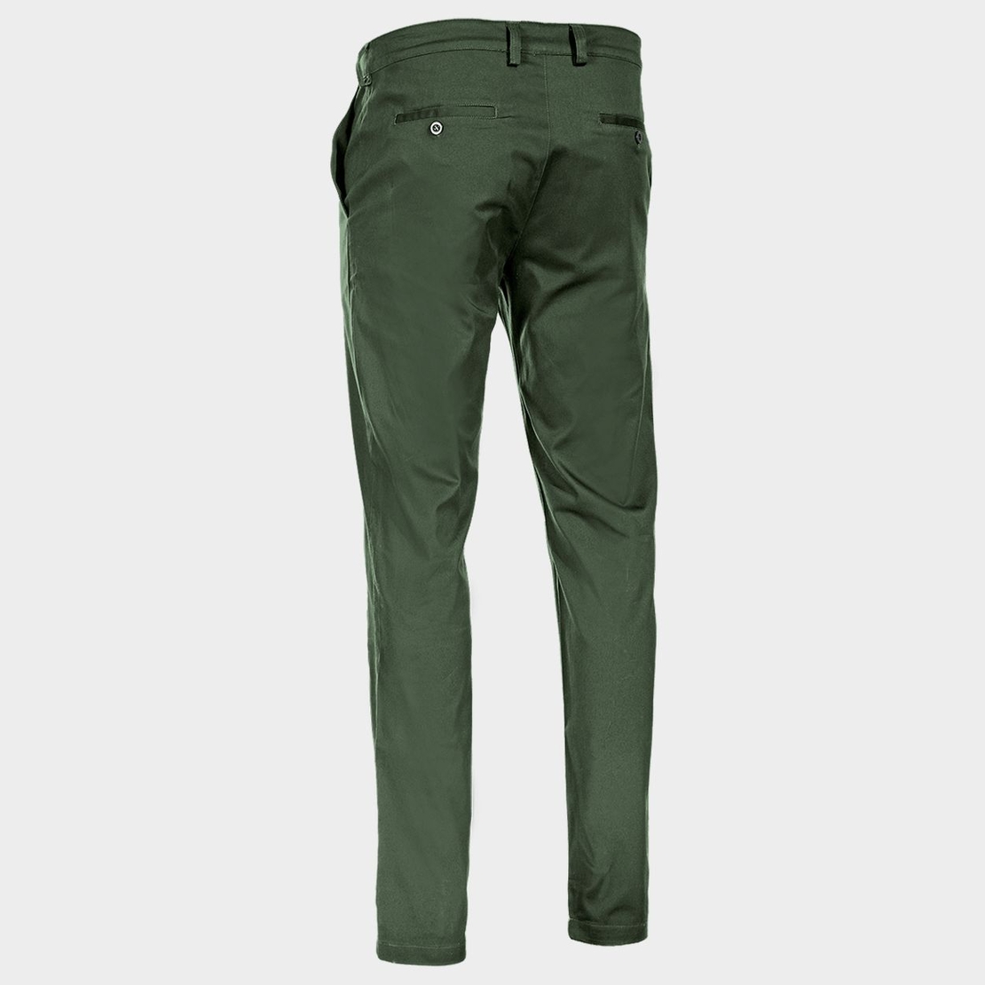 Спортно-елегантен панталон STENSO CHINO LIGHT DARK GREEN