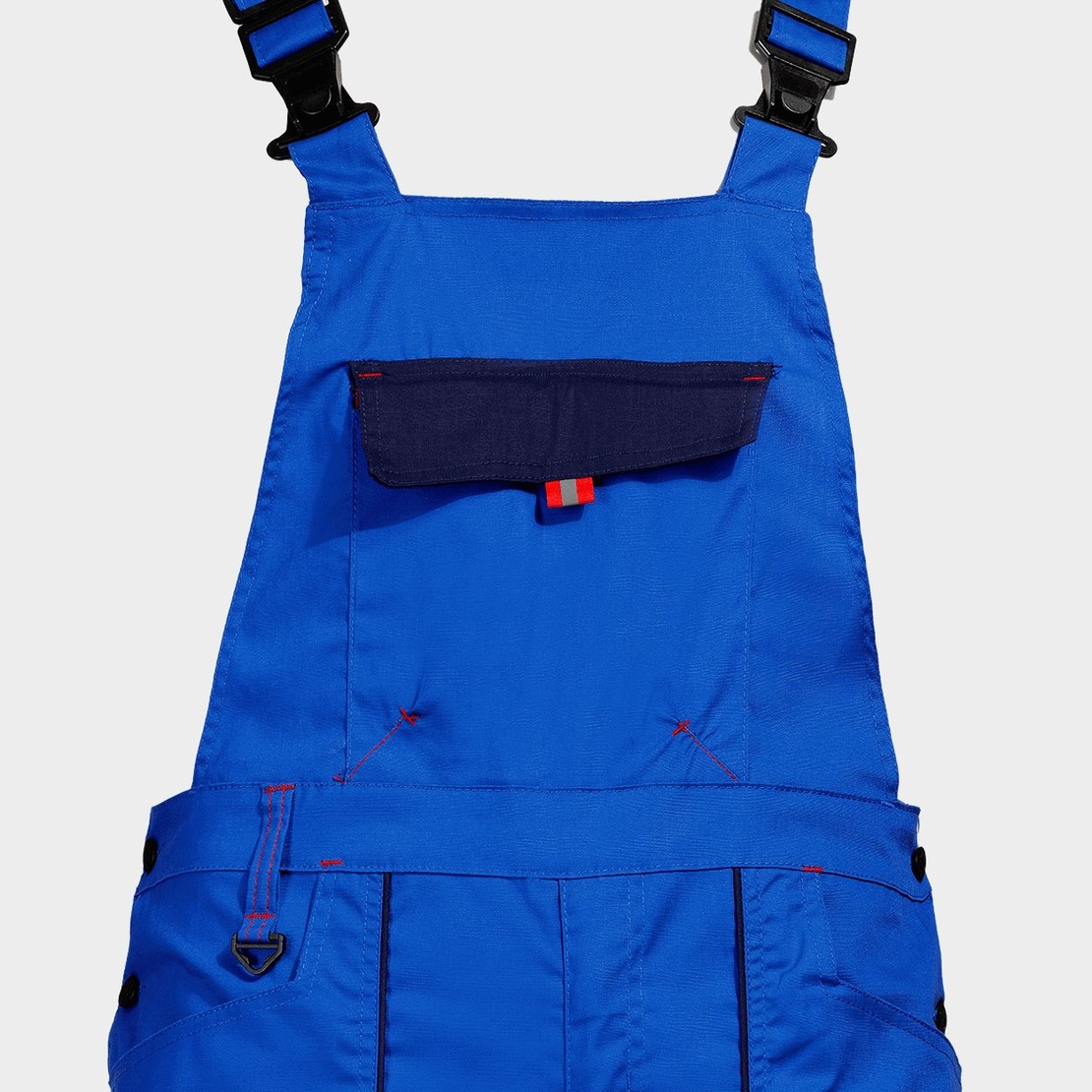 Работен полугащеризон PRISMA LIGHT STRETCH ROYAL BLUE/NAVY