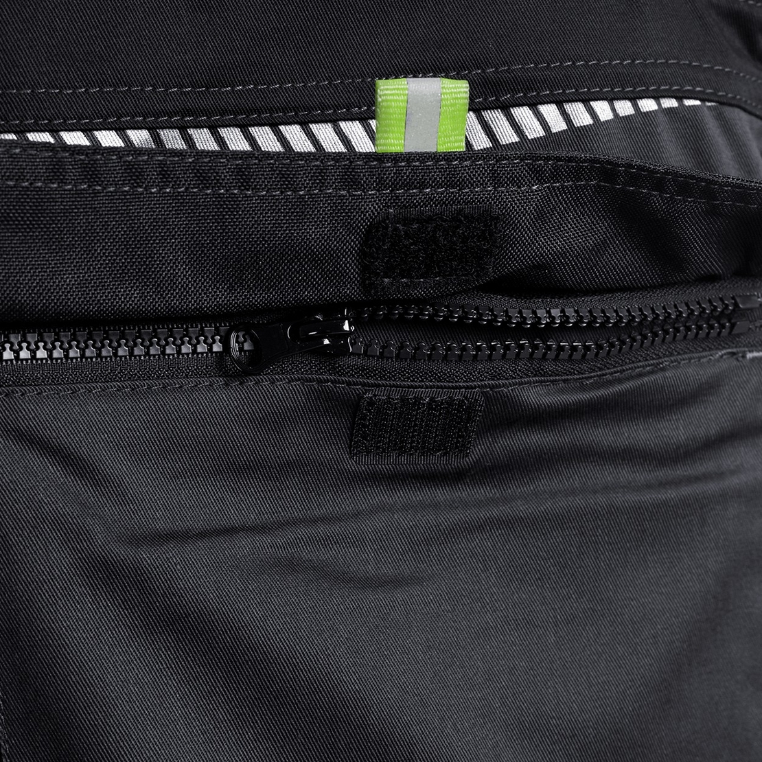 PRISMA SPANDEX GREY/BLACK Работен полугащеризон