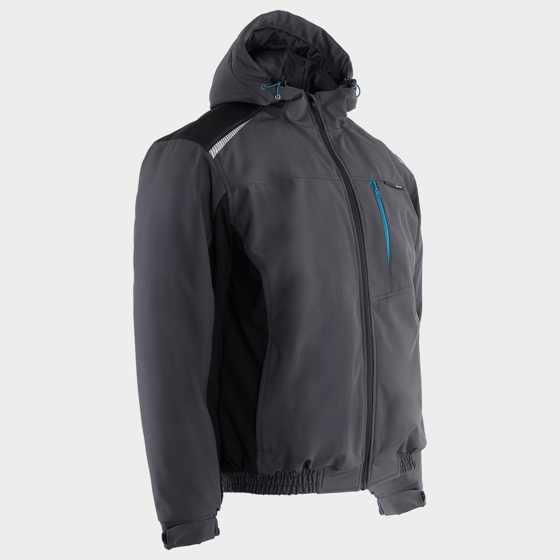 REVOLT SOFTSHELL WINTER GREY/BLACK Работно яке