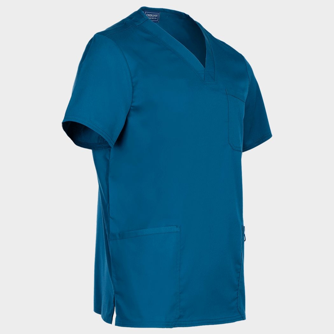 Мъжка медицинска туника CHEROKEE V-NECK CARIBBEAN BLUE WWE670