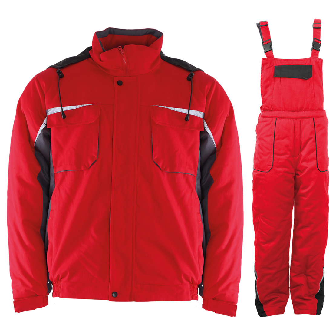KASTOR WINTER RED COTTON Работен комплект