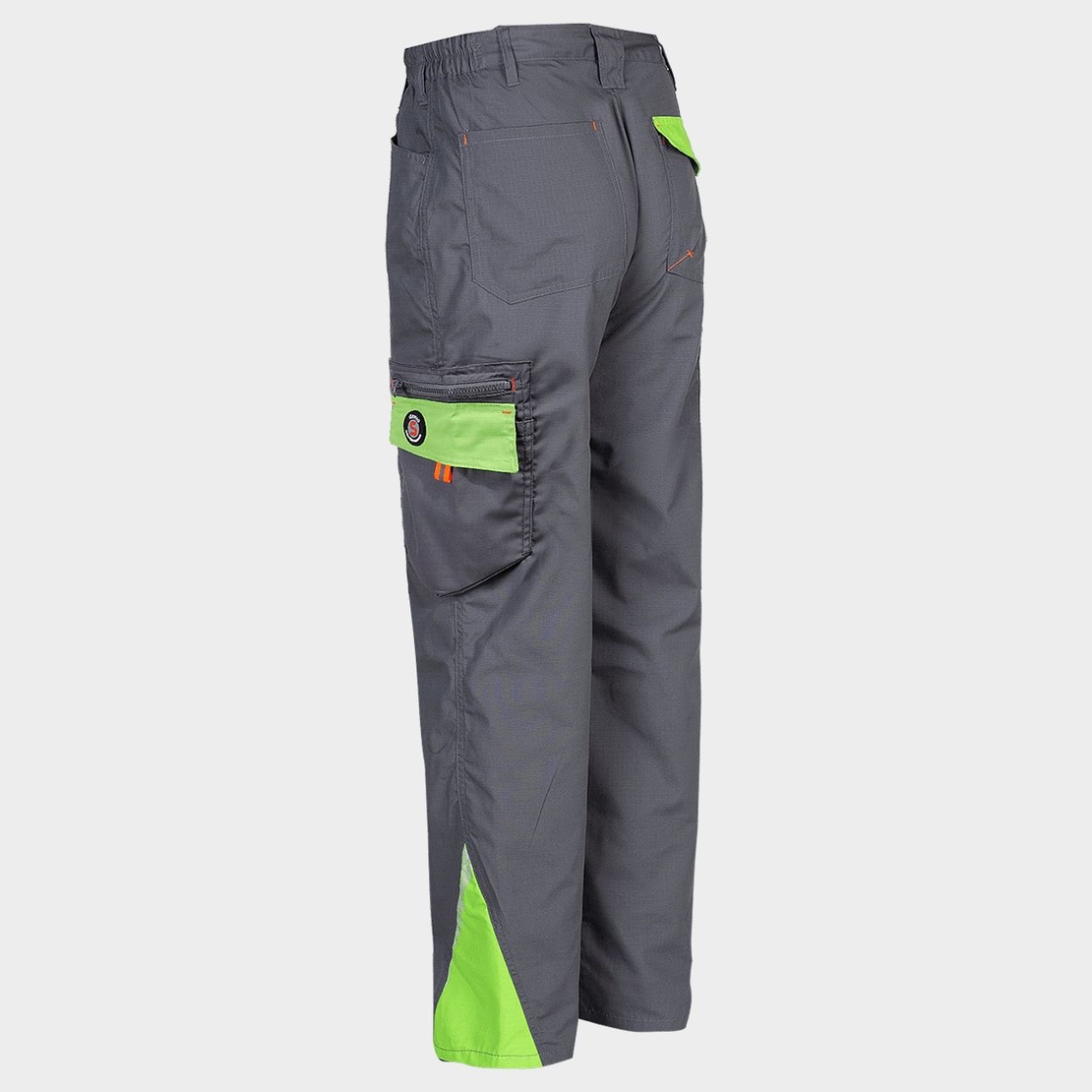 Работен панталон PRISMA LIGHT STRETCH GREY/GREEN
