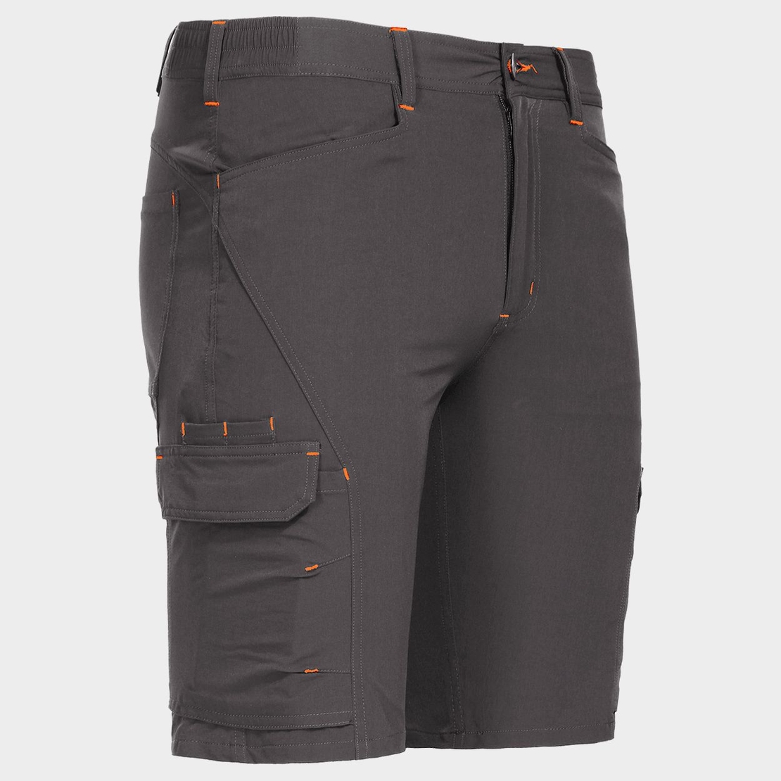 Работен къс панталон VIGOR GREY/ORANGE
