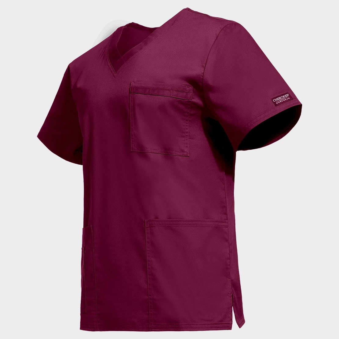 Медицинска туника CHEROKEE V-NECK BORDEAUX WWE4725