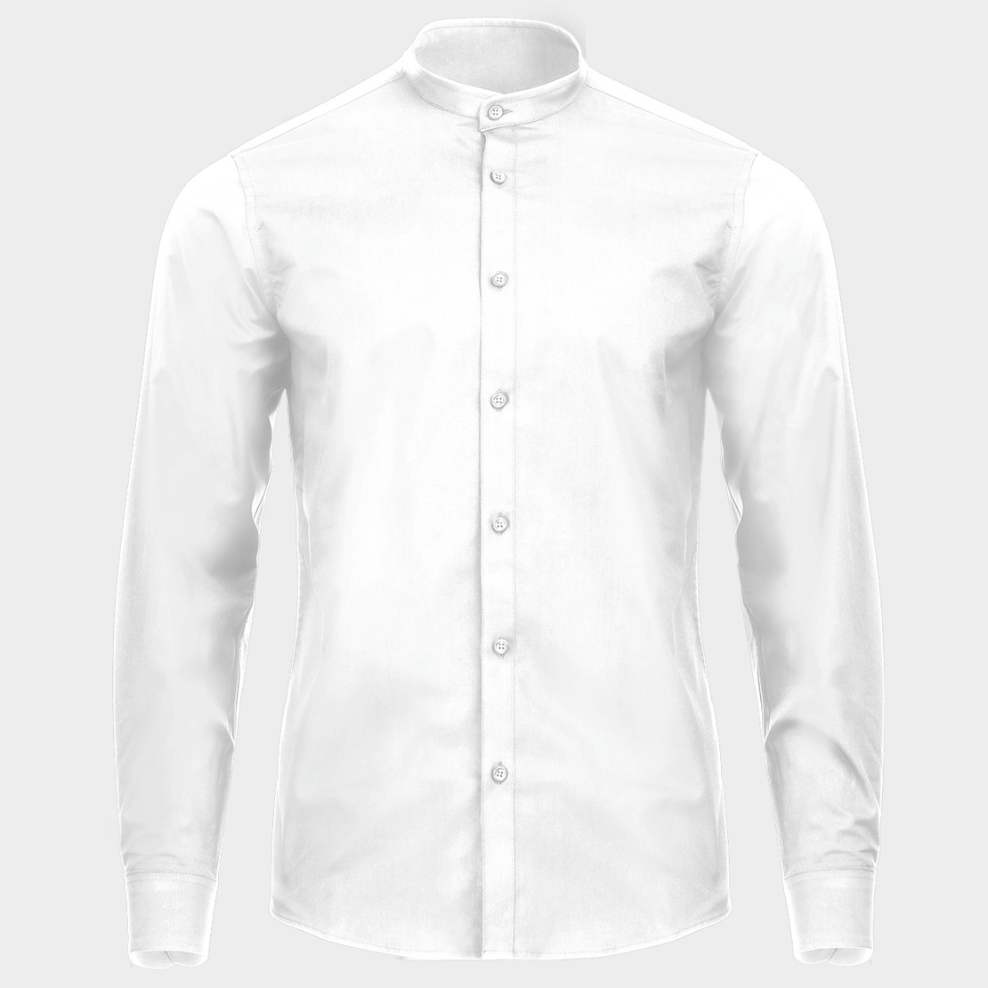 VELILLA WHITE Мъжка риза с яка тип столче