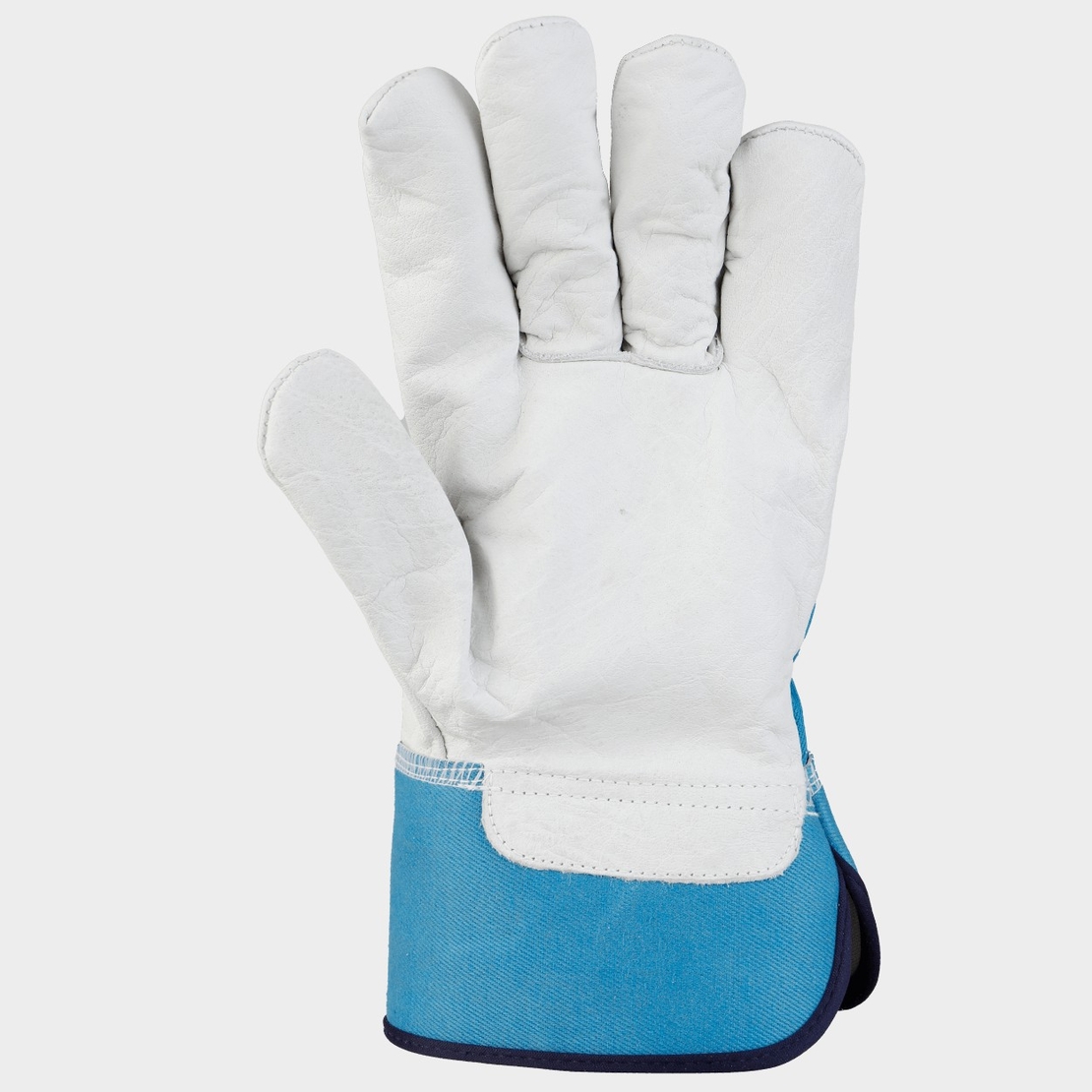THOMSON PETROL BLUE Ръкавици от кожа и плат