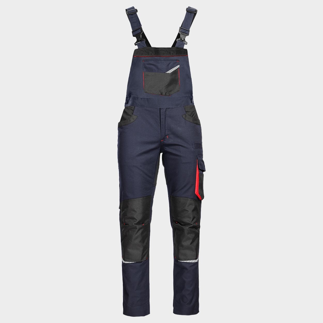 Работен полугащеризон KASTOR STRETCH DARK BLUE/RED