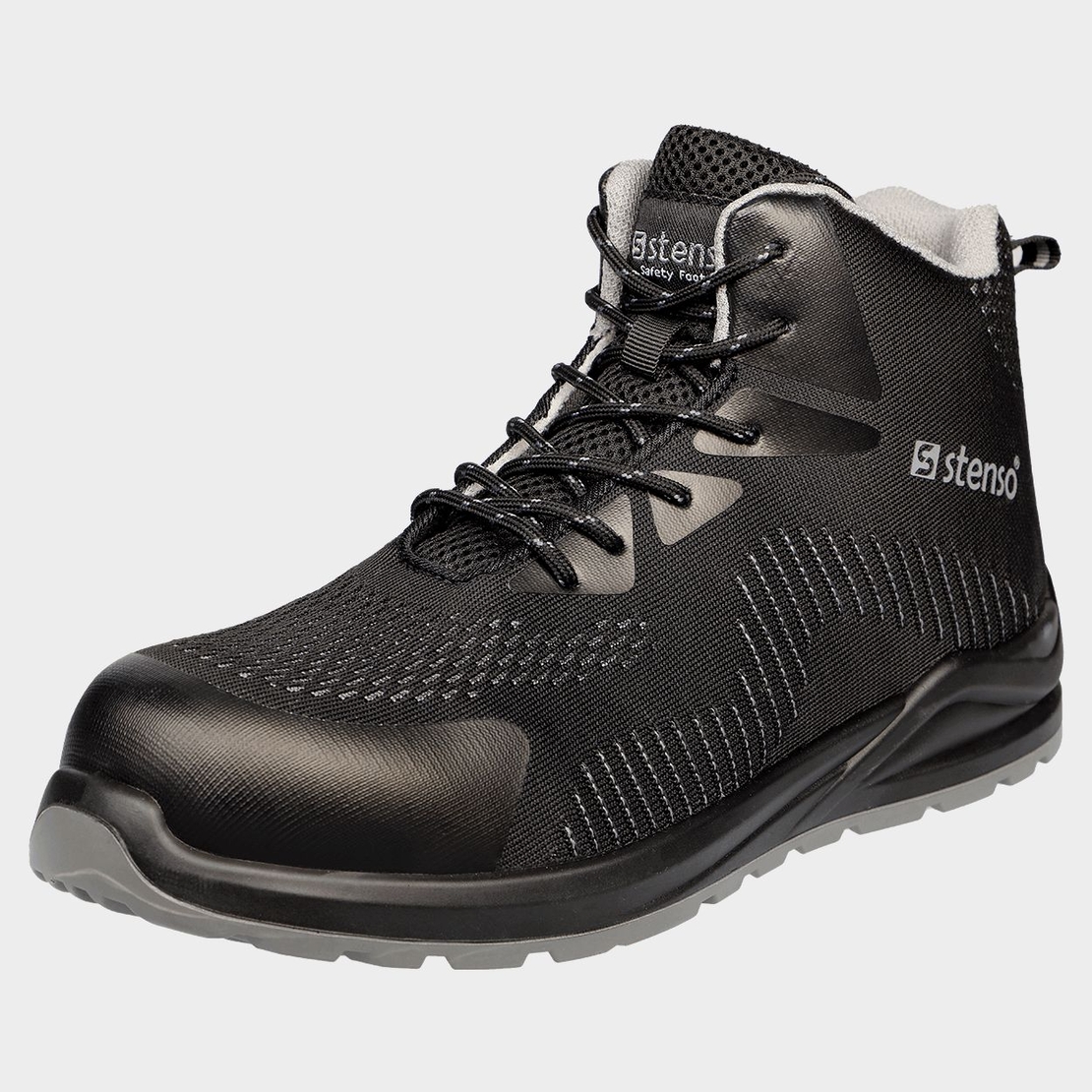 Работни обувки RACE PRO ANKLE BLACK S1PS ESD