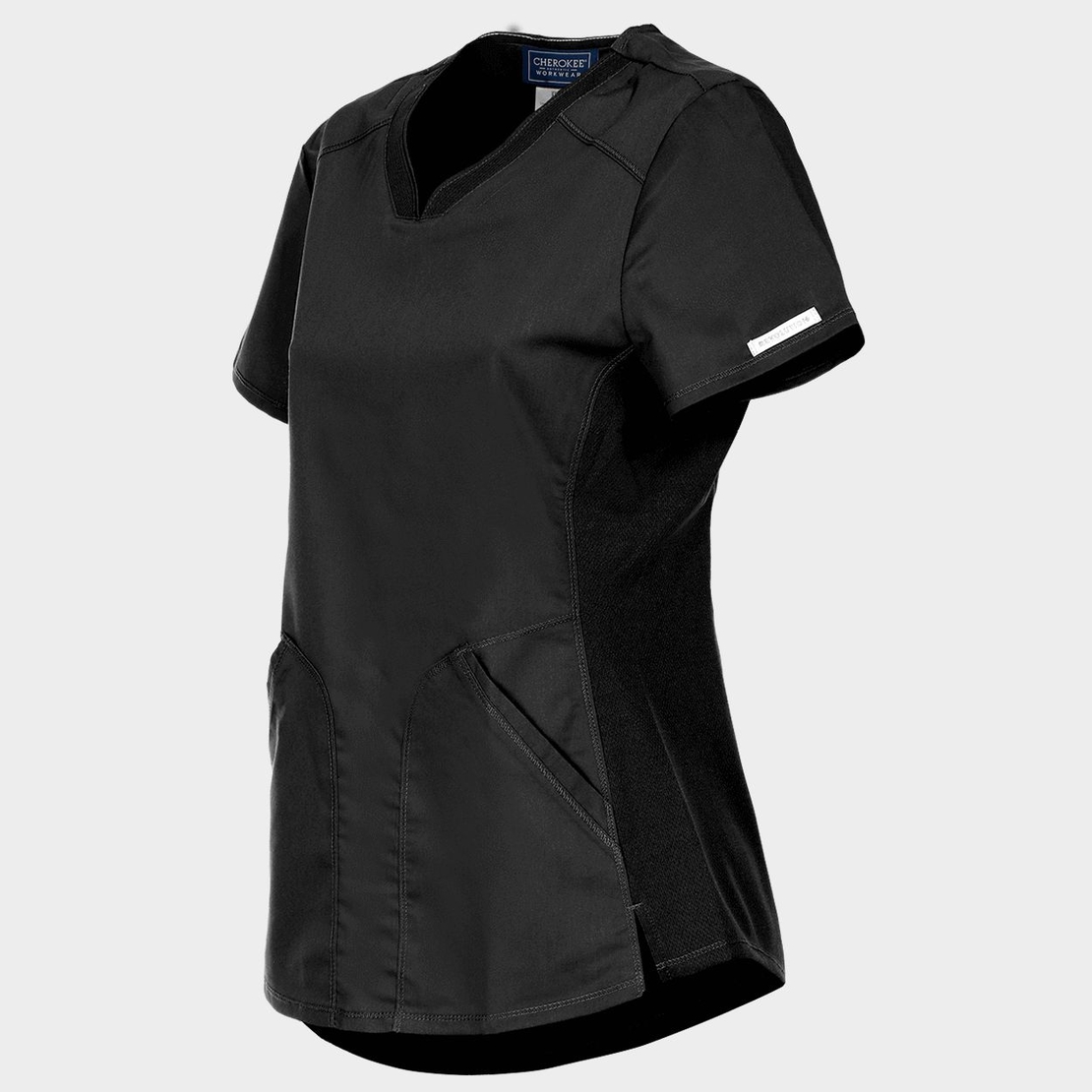 Дамска медицинска туника CHEROKEE V-NECK BLACK WWE601